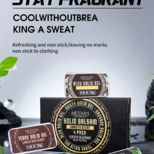 perfume set, which can be applied on the wrist and neck, fresh smell, men’s and women’s portable refreshing solid perfume